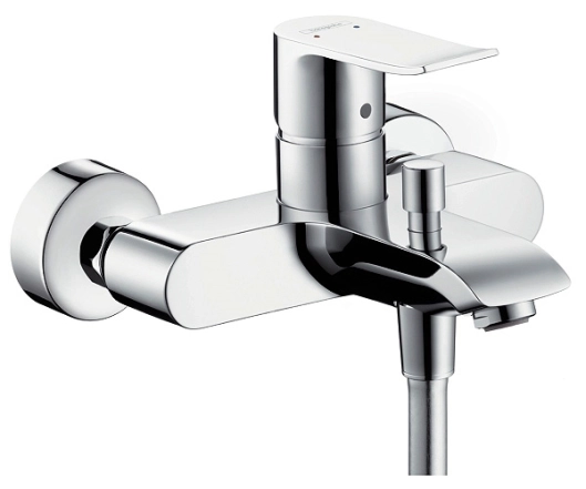 Змішувач для  ванни Hansgrohe Metris, одноважiльний DN15