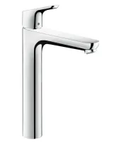 Смеситель для раковины Hansgrohe Focus 230 однорычажный, со сливным гарнитуром, хром