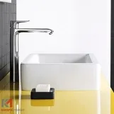 Смеситель для раковины Hansgrohe Focus 230 однорычажный, со сливным гарнитуром, хром Фото - 2