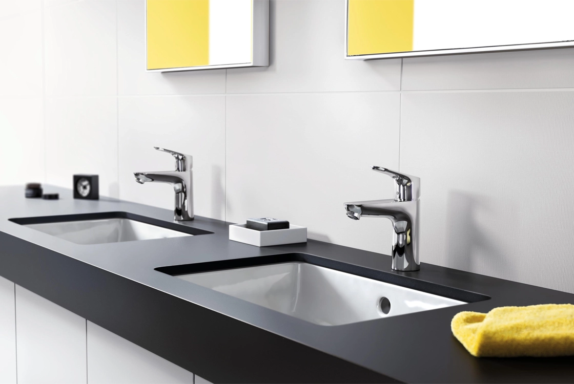 Змішувач  для раковини Hansgrohe Focus, одноважiльний 100 Фото - 1