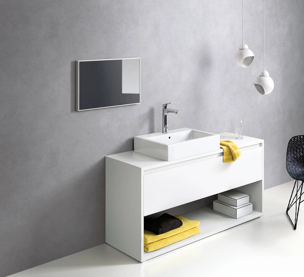 Смеситель для раковины Hansgrohe Focus 190 однорычажный, хром Фото - 1