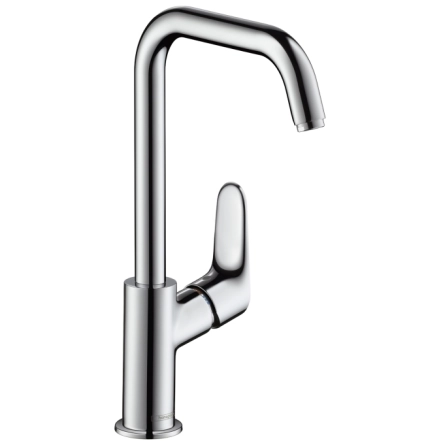 Змішувач для умивальника Hansgrohe Focus E 240 з донним клапаном, хром (31609000)