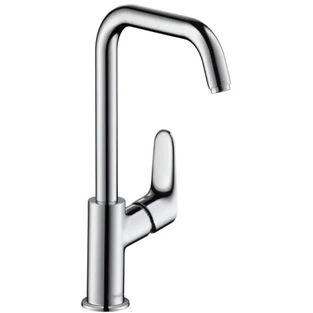 Смеситель для умывальника Hansgrohe Focus E 240 с донным клапаном, хром (31609000)