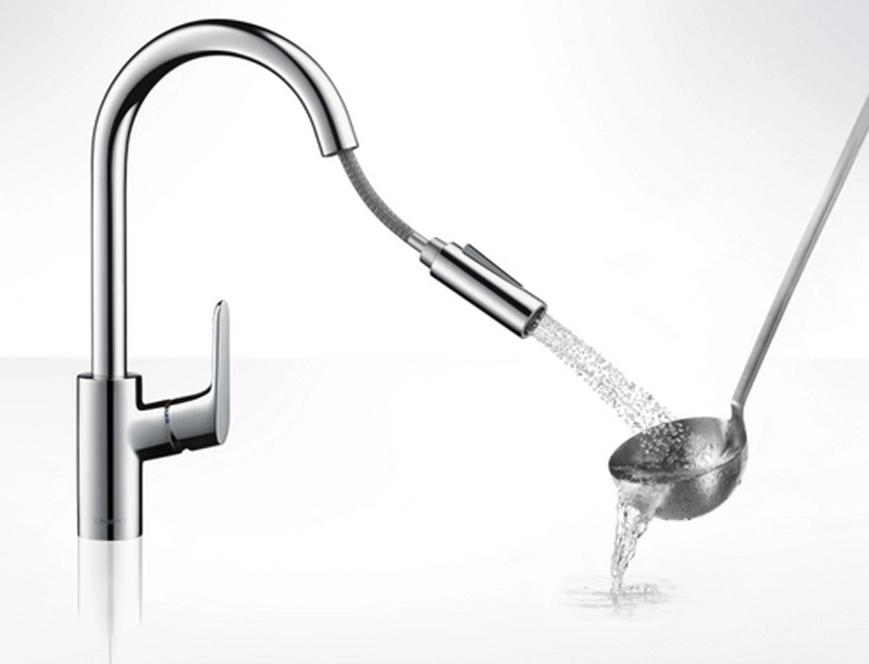 Змішувач для кухні Hansgrohe FOCUS, одноважiльний Фото - 1