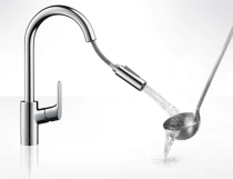Змішувач для кухні Hansgrohe FOCUS, одноважiльний Фото - 1