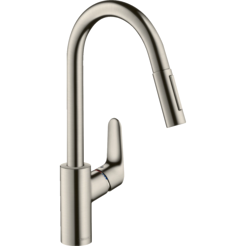 Змішувач  для кухні з висувним ізливом Hansgrohe Focus