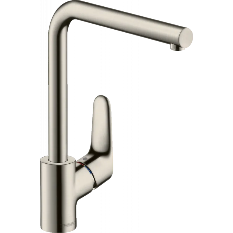 Змішувач для кухні Hansgrohe FOCUS M41 280 1jet, одноважільний, нержавіюча сталь