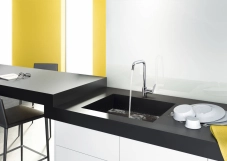 Смеситель для кухни Hansgrohe FOCUS M41 260, однорычажный, ½', черный матовый Фото - 2
