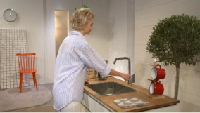 Змішувач для кухні Hansgrohe Focus 260, одноважiльний. пiд сталь Фото - 2