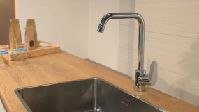 Змішувач для кухні Hansgrohe Focus 260, одноважiльний. пiд сталь Фото - 3