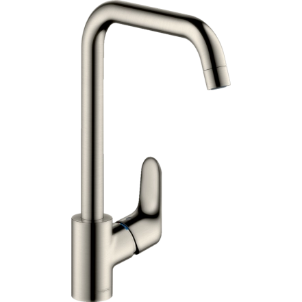 Змішувач для кухні Hansgrohe Focus 260, одноважiльний. пiд сталь