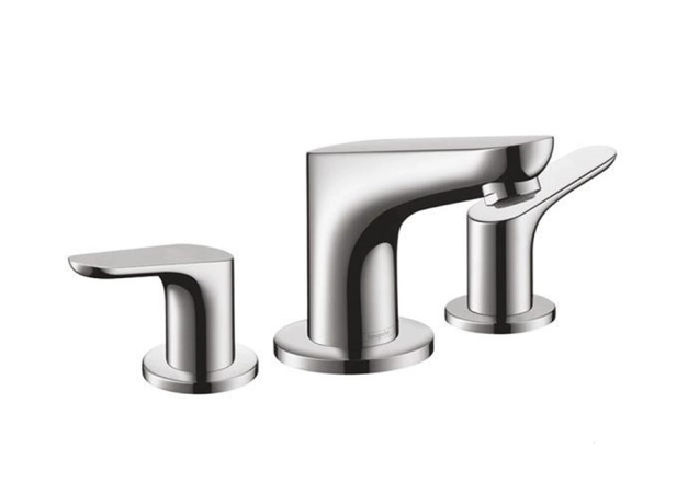 Змішувач для умивальника Hansgrohe Focus E 100 на 3 отвори, хром (31937000)