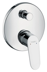 Смеситель для ванны Hansgrohe Focus, прихв. монтаж (31945000)
