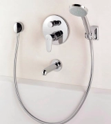 Смеситель для ванны Hansgrohe Focus, прихв. монтаж (31945000) Фото - 2