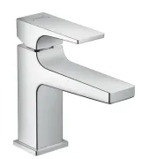 Змішувач для раковини Hansgrohe Metropol одноважiльний 100, зі зливним гарнітуром push-open, хром