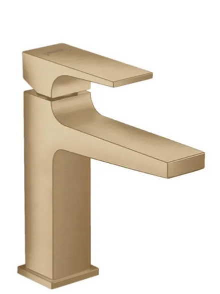 Змішувач для умивальника Hansgrohe Metropol 110 із донним клапаном бронза (32507140)
