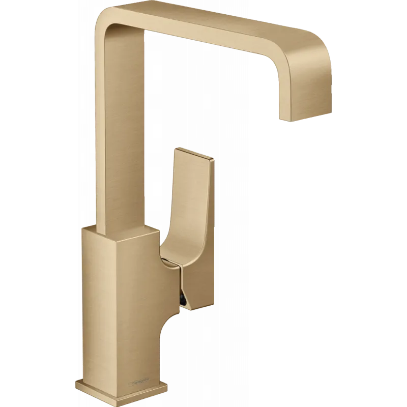 Смеситель для умывальника Hansgrohe Metropol 230 с донным клапаном, бронза (32511140)