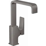 Змішувач для умивальника Hansgrohe Metropol 230 із донним клапаном чорний хром (32511340)