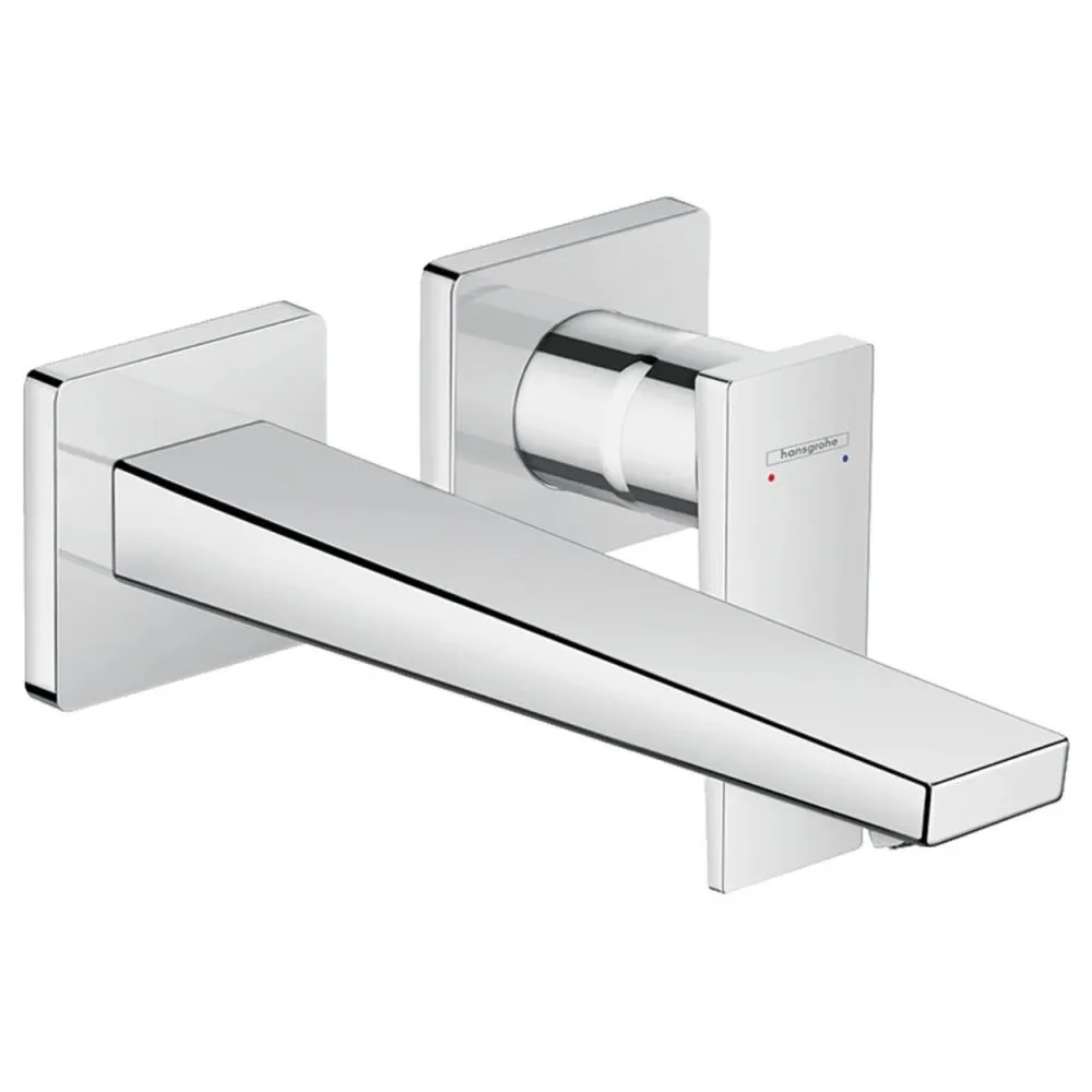 Змішувач для раковини Hansgrohe Metropol Змішувач одноважiльний з виливом 225 мм, настінний монтаж, хром
