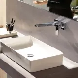 Змішувач для раковини Hansgrohe Metropol Змішувач одноважiльний з виливом 225 мм, настінний монтаж, хром Фото - 2