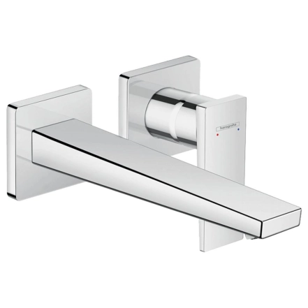 Змішувач для раковини Hansgrohe Metropol Змішувач одноважiльний з виливом 225 мм, настінний монтаж, хром