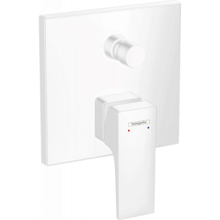 Смеситель для ванны/душа Hansgrohe Metropol, белый матовый (32545700)