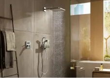 Смеситель для ванны/душа Hansgrohe Metropol, полированное золото (32545990) Фото - 4
