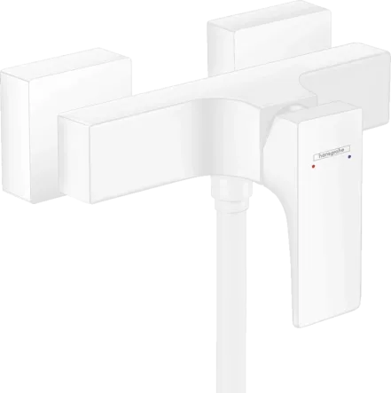 Змішувач для душа Hansgrohe Metropol без душового набору, білий матовий (32560700)