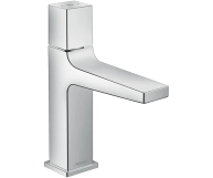 Смеситель для раковины Hansgrohe Metropol Select 110 со сливным гарнитуром, хром