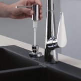 Дозатор кухонний Hansgrohe A41, 500мл, хром Фото - 2
