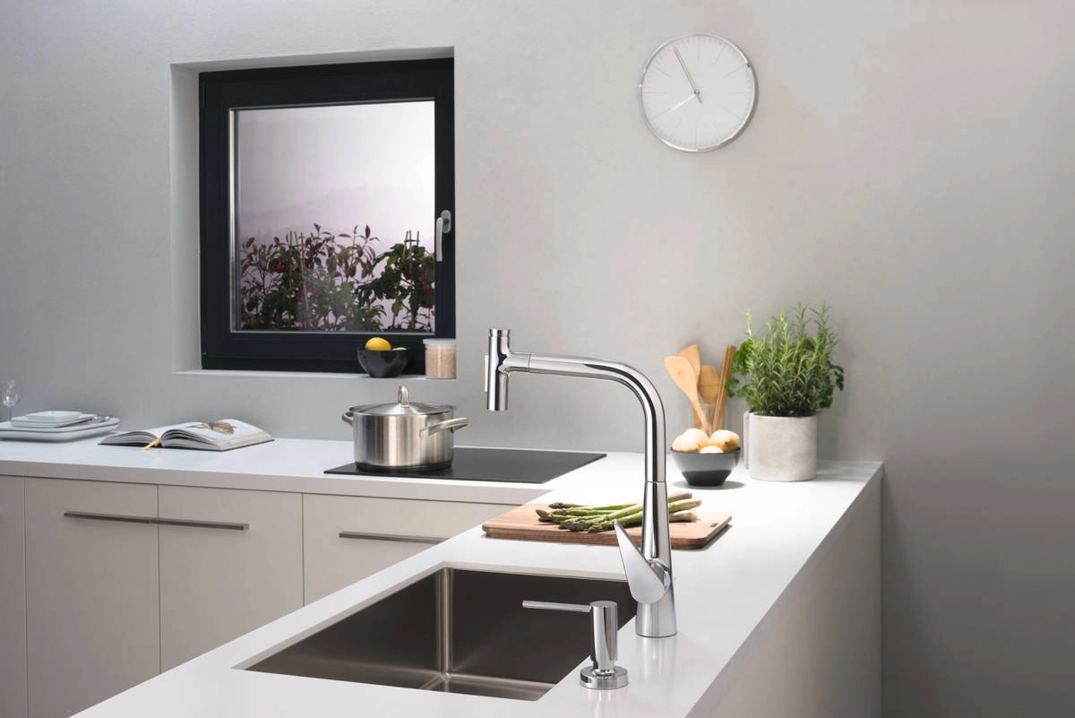 Дозатор кухонный Hansgrohe A51, 500мл, хром Фото - 1
