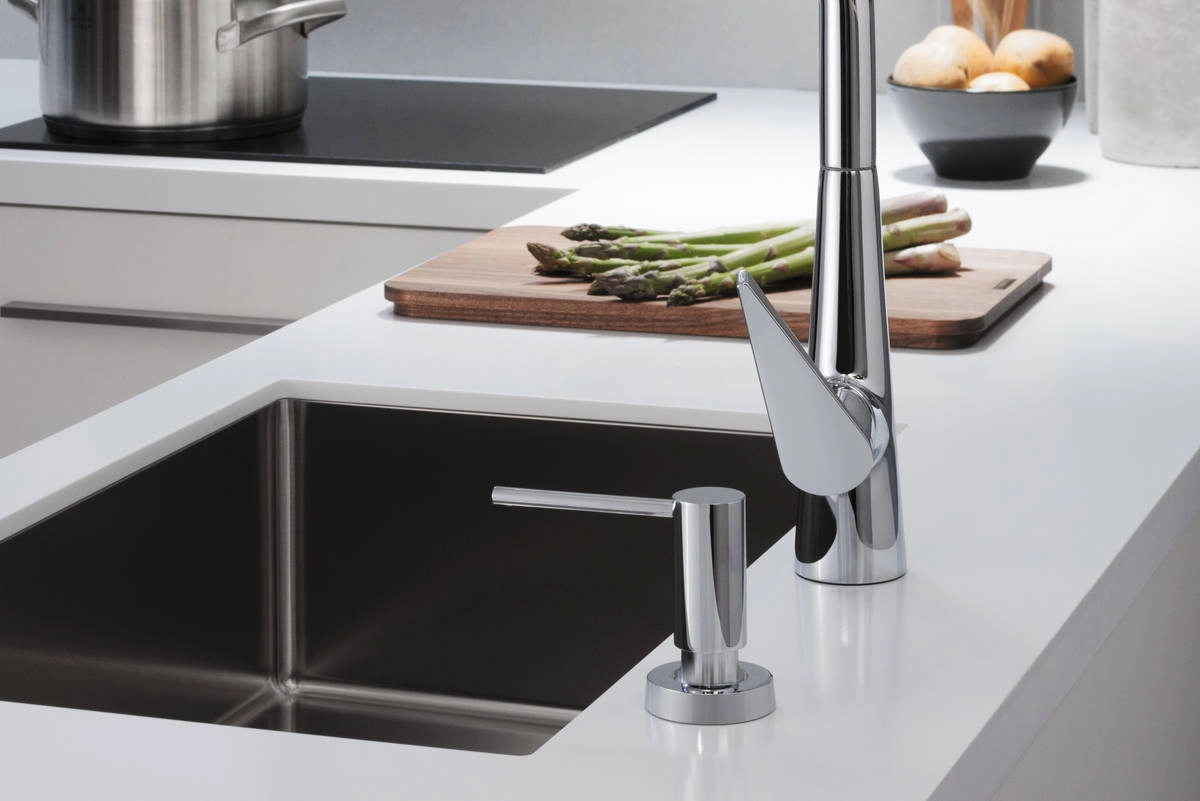 Дозатор кухонный Hansgrohe A51, 500мл, хром Фото - 2