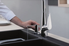 Дозатор кухонний Hansgrohe A51, 500мл, сталевий Фото - 2