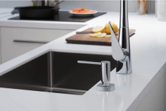 Дозатор кухонний Hansgrohe A71, 500мл, чорний матовий Фото - 1