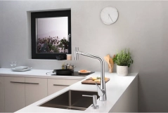 Дозатор кухонний Hansgrohe A71, 500мл, чорний матовий Фото - 2