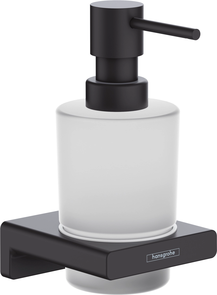 Диспенсер для жидкого мыла Hansgrohe AddStoris 41745670 черный матовый