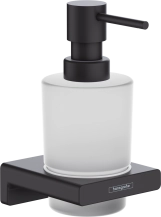 Диспенсер для жидкого мыла Hansgrohe AddStoris 41745670 черный матовый