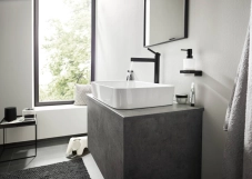 Диспенсер для жидкого мыла Hansgrohe AddStoris 41745670 черный матовый Фото - 3