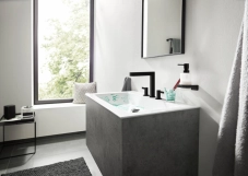 Диспенсер для жидкого мыла Hansgrohe AddStoris 41745670 черный матовый Фото - 7