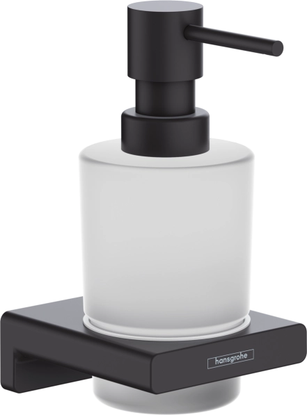 Диспенсер для рідкого мила Hansgrohe AddStoris 41745670 чорний матовий