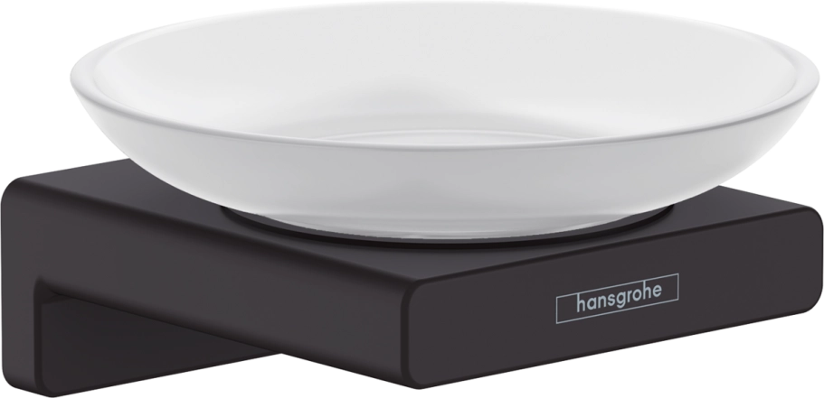 Мильниця Hansgrohe AddStoris 41746670, чорний матовий