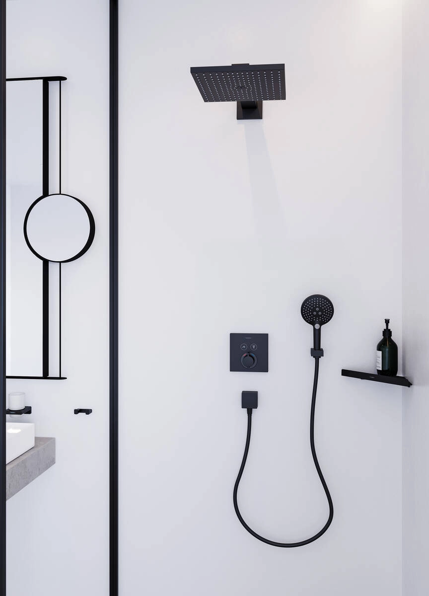 Склянка для зубних щіток Hansgrohe AddStoris 41749670 чорний матовий Фото - 5
