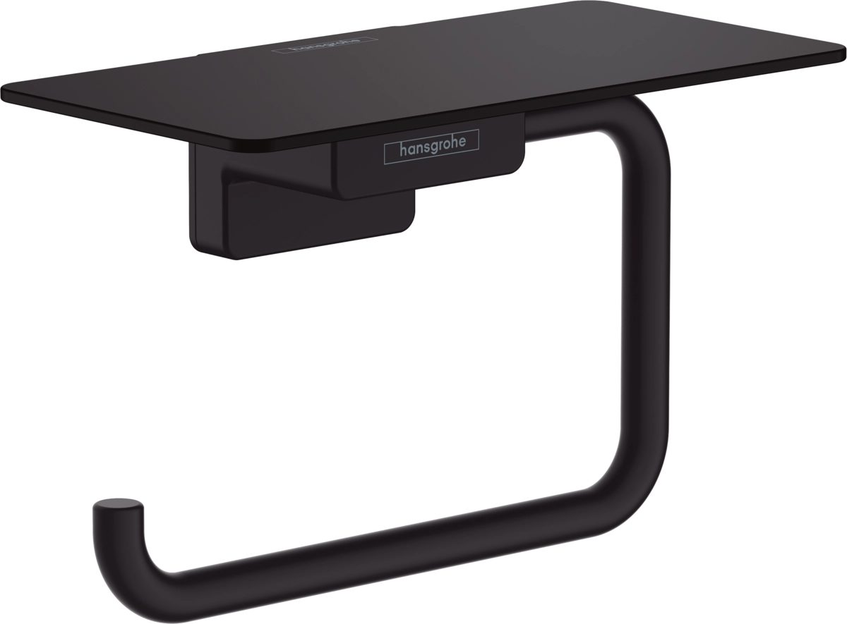 Тримач туалетного паперу Hansgrohe AddStoris 41772670 чорний матовий