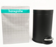 Відро для сміття Hansgrohe AddStoris 41775670 з педаллю, чорний матовий Фото - 3