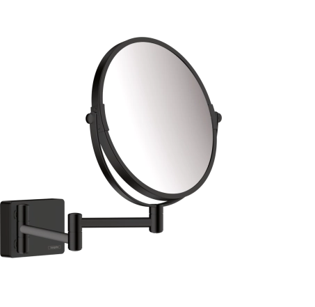 Косметичне дзеркало Hansgrohe ADDSTORIS 41791670, чорне