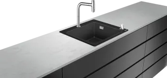 Кухонная мойка каменная Hansgrohe C51-F450-06 43217000