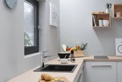 Мийка для кухнi Hansgrohe S510-F450, вбудована,  54*49см, сірий камень Фото - 2