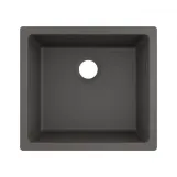 Мийка кухонна Hansgrohe S51, граніт, квадрат, без крила, 500х450х190мм, чаша - 1, врізна, S510-U450, сірий камінь