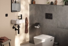 Сифон дизайнерский Hansgrohe Flowstar S, матовый черный  Фото - 1