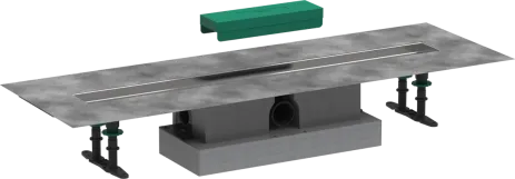Монтажный комплект для душевых каналов Hansgrohe uBox Universal ø50 800 мм (56024180)